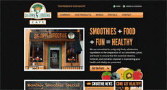 Desktop Screenshot of bigapplesmoothie.com